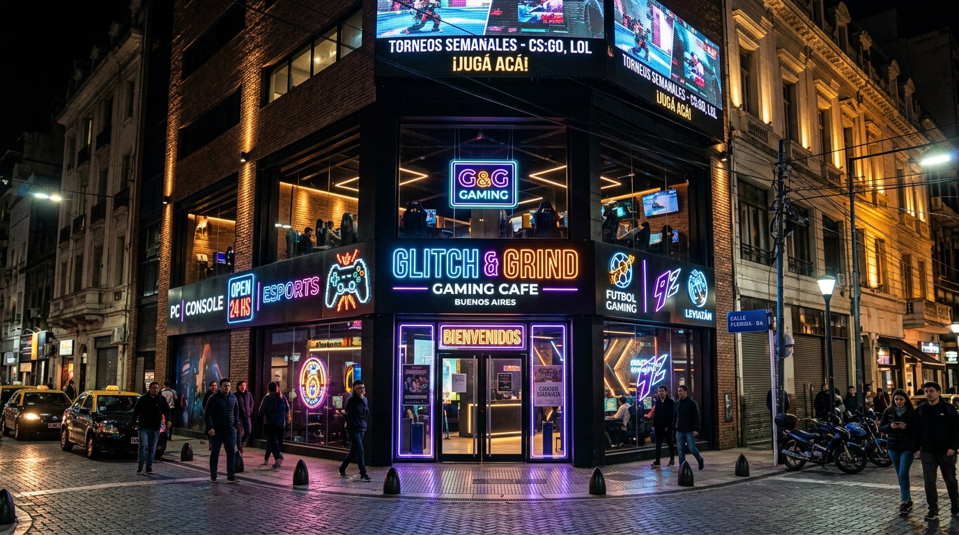 Exterior de Gaming Coffee AR Buenos Aires